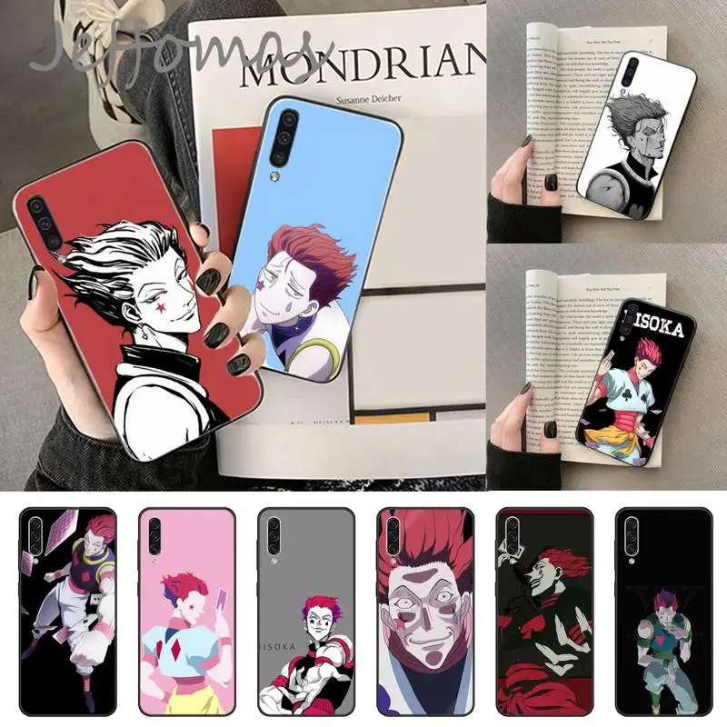 

Hisoka Anime Hunter X hunter Phone Case For Samsung A20 A30 30s A40 A7 2018 J2 J7 prime J4 Plus S5 Note 9 10 Plus
