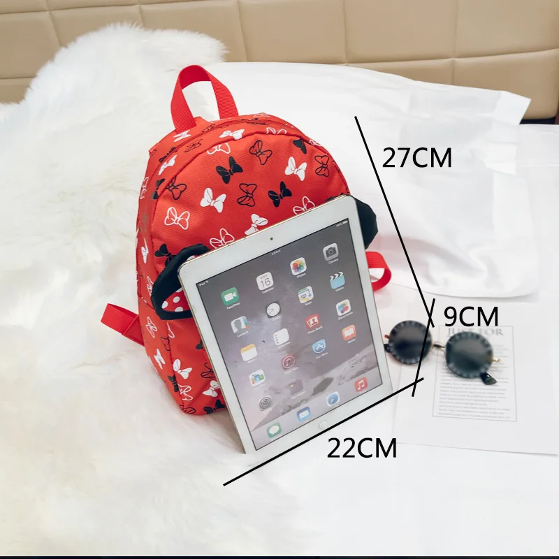 Рюкзаки для детского сада Disney с Микки Маусом Милая женская школьная сумка