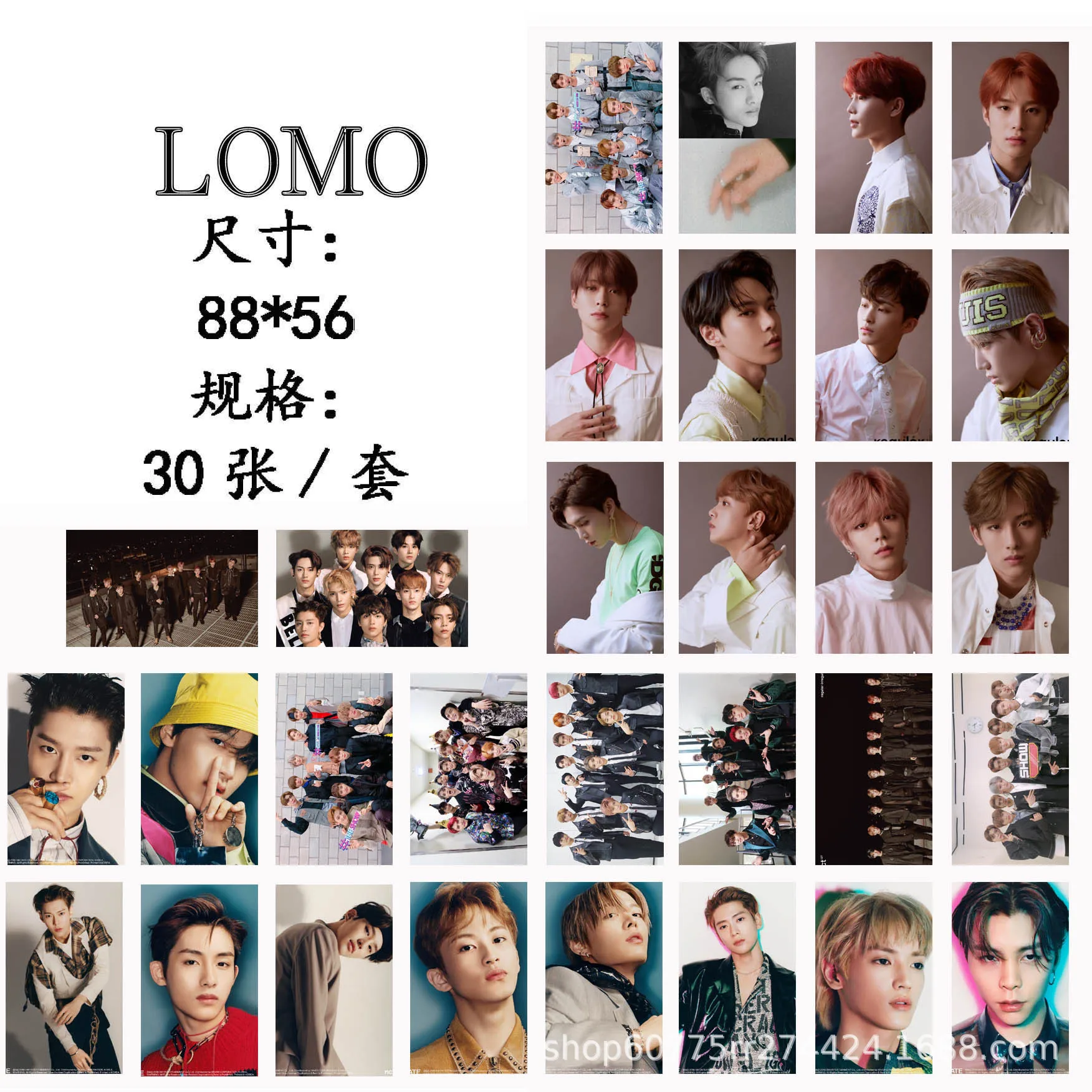 30 шт./компл. photonct 127 Фотокарта хорошего качества K-pop NCT DREAM HD Lomo карты NCT127 альбом регулярные Модные Новые поступления