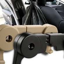 1 шт. заднее сиденье автомобиля скрытый крючок универсальный интерьер автомобиля подвесной крючок Органайзер
