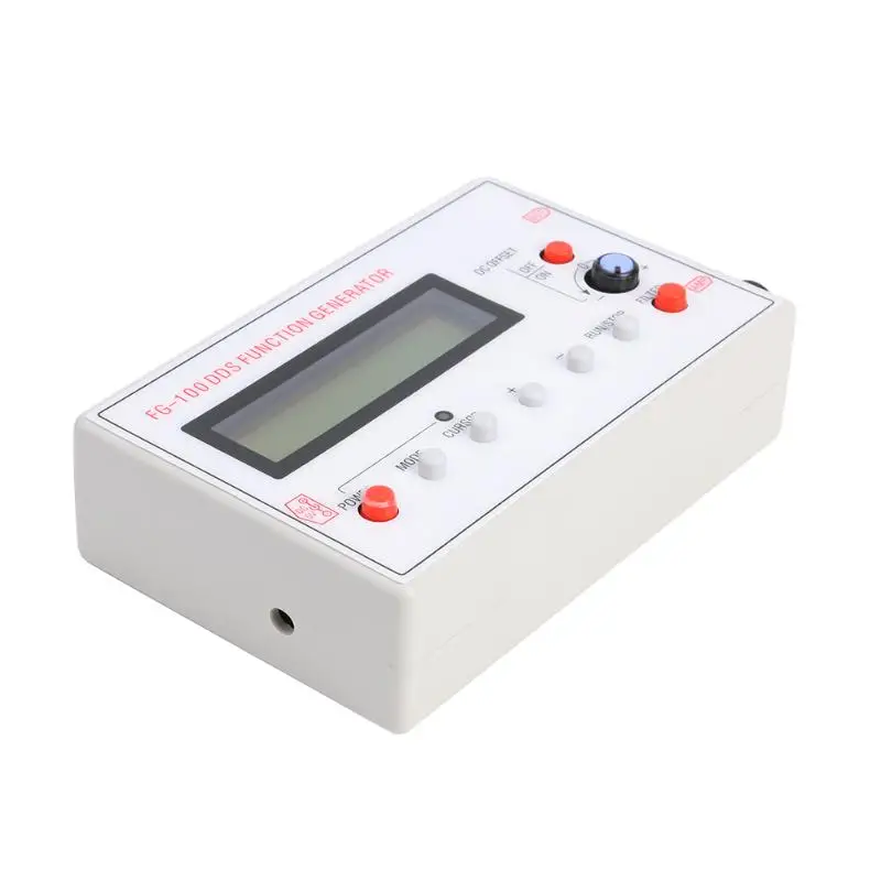 Горячая Распродажа FG-100 DDS Функция генератор сигналов счетчик частоты 1Hz-500 кГц регулируемый счетчик частоты