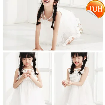 

Fashion Toddler Kids Baby Girl Flower Tutu Dress Elegant Boho Beach Party Pageant Princess Dress Outfits Kids Girl Clothes 0-7T