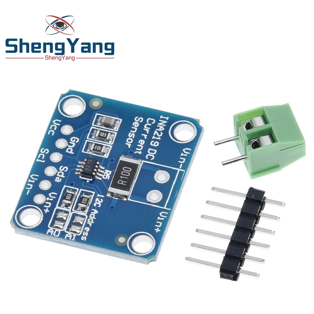 INA219 I2C Bi-directional Current Power Supply Sensor Monitoring Module INA219 I2C Bi-directional Current Power Supply Sensor Monitoring Module