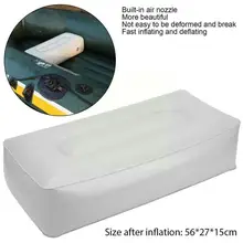 Pvc Inflatable Lightweight Air Cushion For Inflatable Kayak Fishing Boat Pillow Rafting Beach 56*27*15cm R0t5