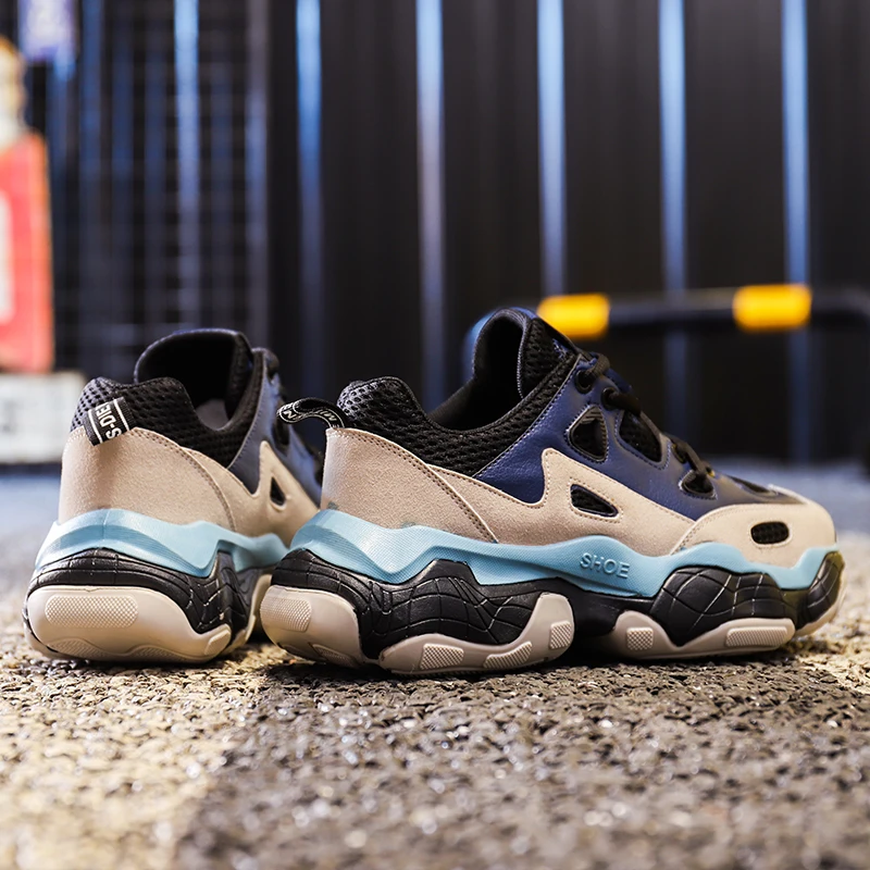 

Sneakers Men's sports shoes Shoes For Men Air Cushion Mesh Breathable Wear-resistant Hot Fitness Trainer Sport Shoes Gift socks