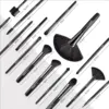 32pcs Black Makeup Brushes Natural Hair Professional Foundation Powder Eyeshadow Blush Makeup Brush Set With Case 3