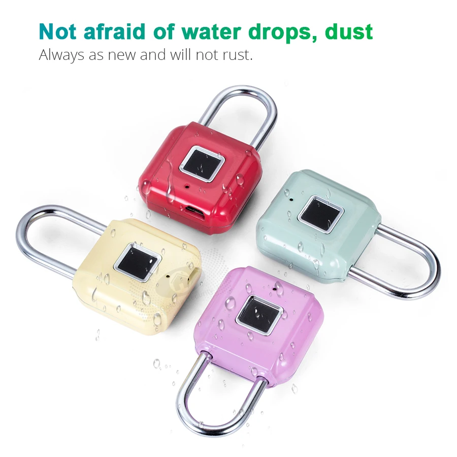 Golden Security Mini keyless USB Charging Fingerprint Smart Padlock for Door Footprint padlock Locker Box Cabinet Drawer lock Golden Security Mini keyless USB Charging Fingerprint Smart Padlock for Door Footprint padlock Locker Box Cabinet Drawer lock