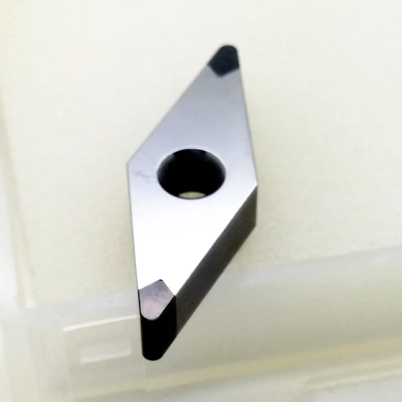 Inserti Tornitura Carburo VNMG331/332 - Per Acciaio E Inox, Confezione Da 10 Pezzi