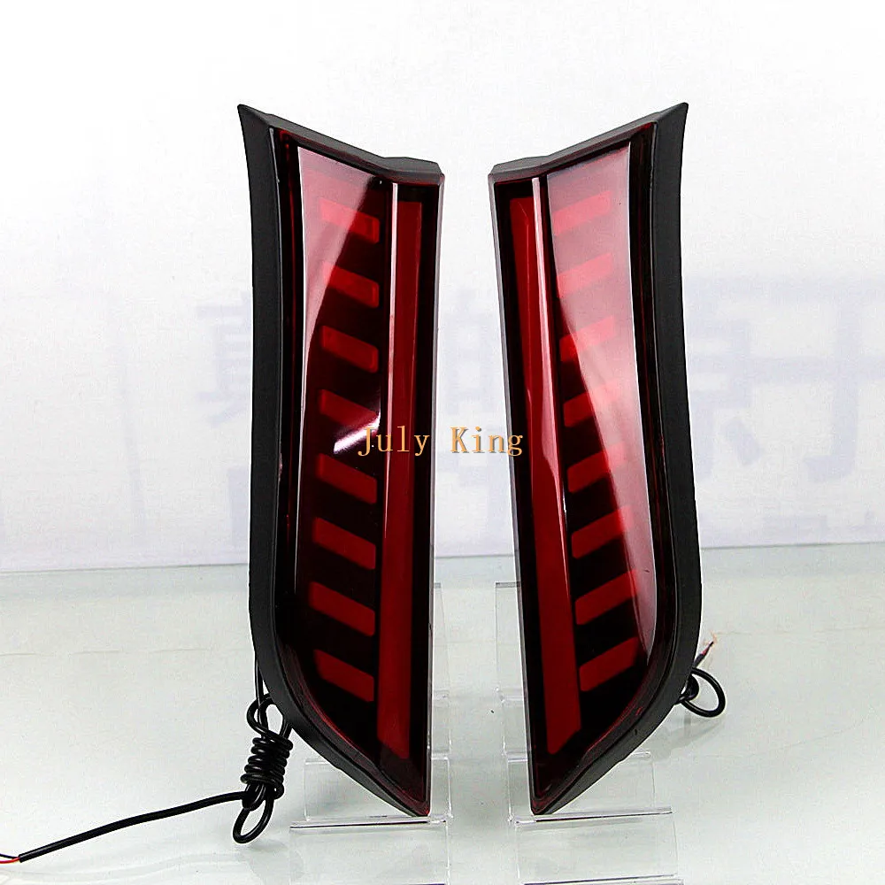 July King LED light guide Rear Column Brake Lights case for Jeep