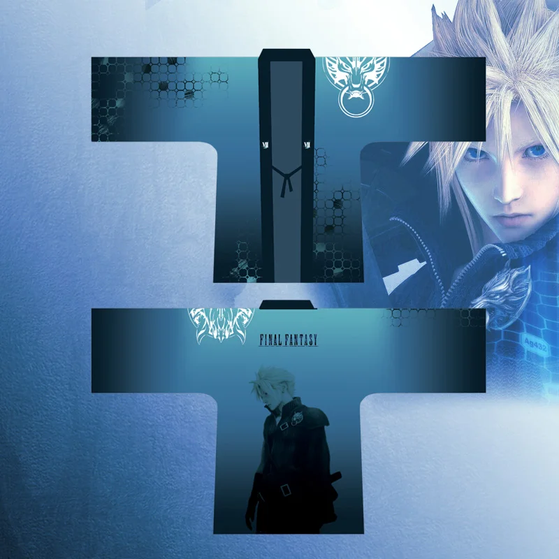 Аниме Final Fantasy Cloud Strife тема Косплей юката кимоно плащ Haori кардиган пальто пижамы верхняя одежда унисекс Топы