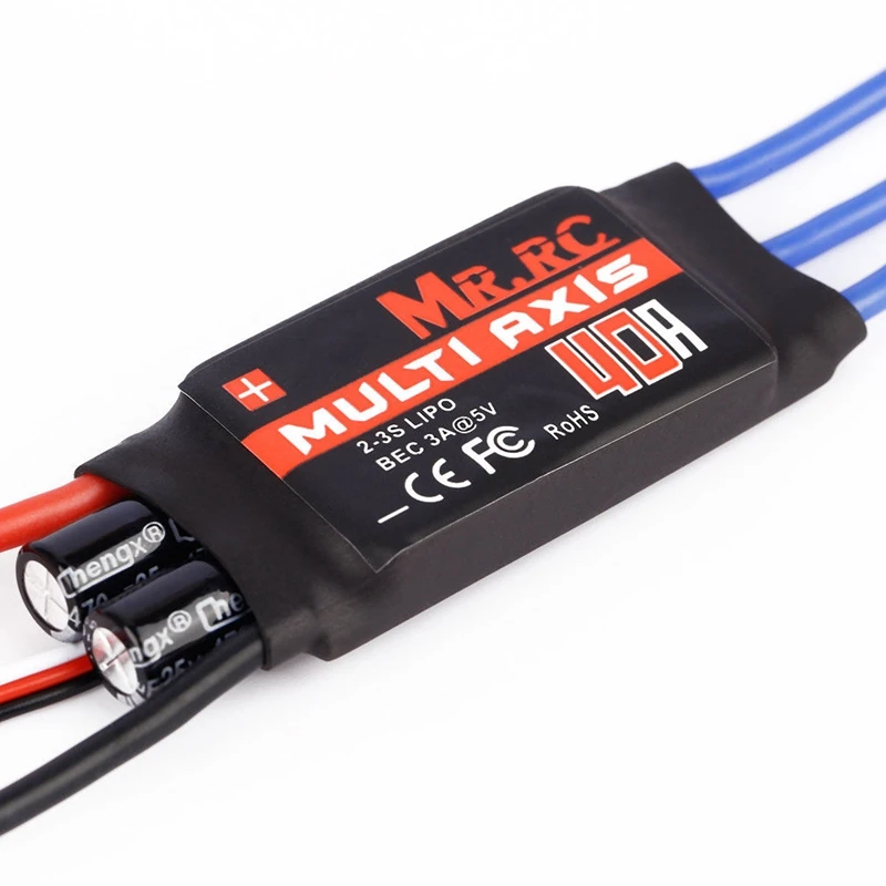 Hot-Mr.Rc 40A бесщеточный Esc Регулятор скорости для F450/F550 Multirotor самолета