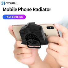 Coolreall телефон кулер регулируемый портативный вентилятор держатель теплоотвод для iPhone Xs Max Xs XR мобильный телефон радиатор для samsung huawei