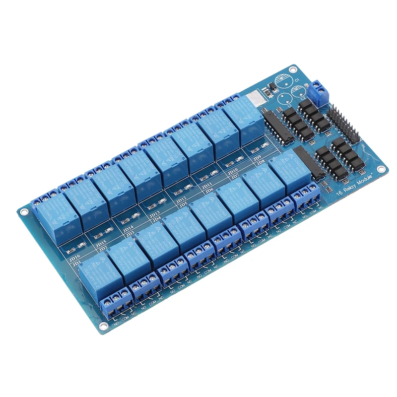 16 дорога/релейный модуль канала с LM2576 Питание с светильник муфта для Arduino PIC ARM DSP AVR для Raspberry Pi B62