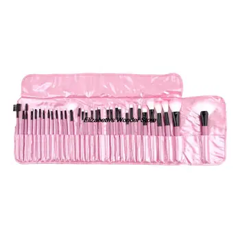 

32Pcs/Set Superior Soft PINK Makeup Cosmetic Brush Set Kit With Pouch Bag