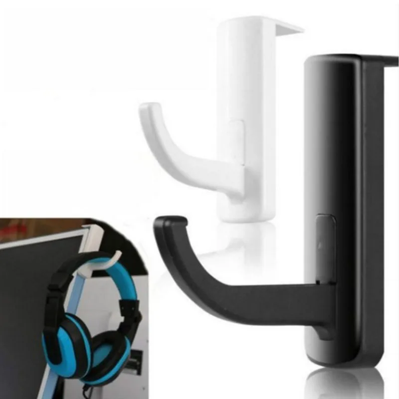 Desk Organizer Home office Headphone Hook Monitor Headphone Hook Headset Microphone Stand Display Shelf Bracket Desk Storage