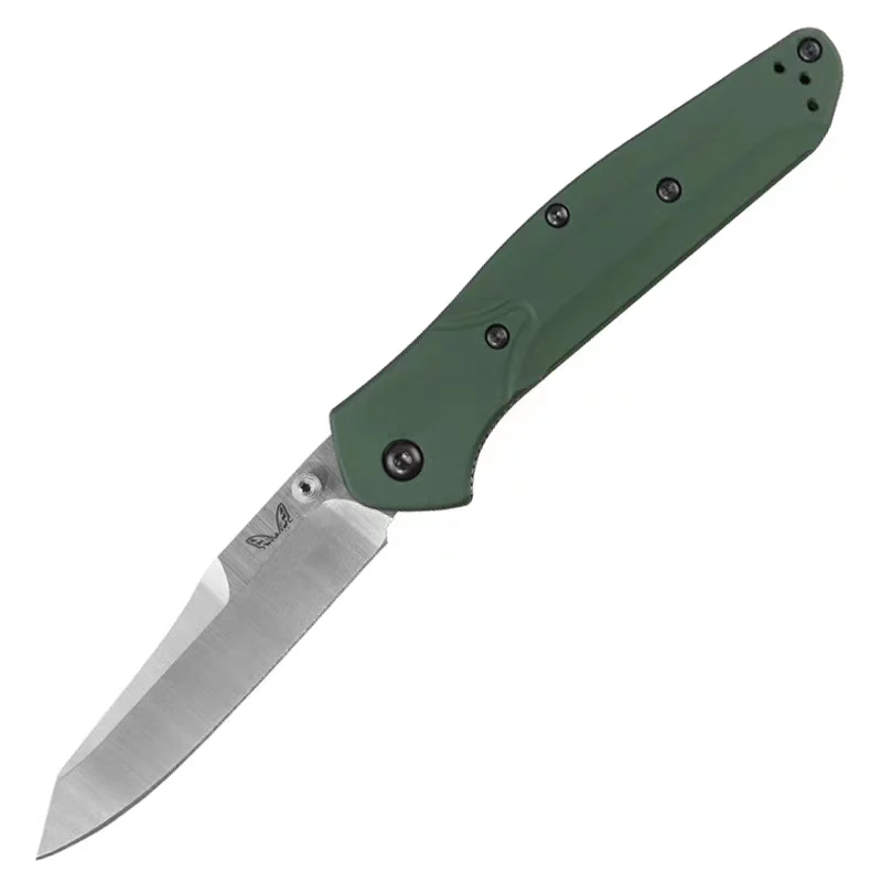 WHYEDC OEM качество 940 складной нож оси Карманный EDC Инструменты Кемпинг Охота выживания нож s Универсальный Открытый шестерни алюминиевая ручка