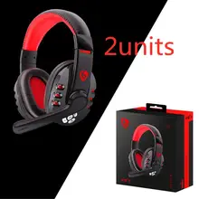 2 шт., V8-1, Bluetooth, игровые наушники, гарнитура с микрофоном, регулятор громкости для ПК, ноутбука, компьютера, беспроводные Игровые наушники, наушники