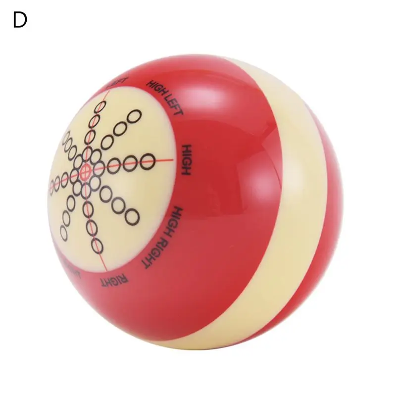 1pc Resin Billiard Practice Training Pool Cue Ball Snooker Training Balls Cueball