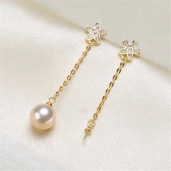 

Stud Earring Accessories Carven 925 Sterling Silver Ear Wires Earrings Hook for DIY Jewelry Earrings Making Supplies Accessor