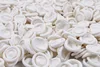 1000 Pcs Disposable Fingertips Protector Gloves Rubber Non-slip Finger Cover Cots white Durable Tool 2