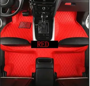 

MSUEFKD Floor mats Fit for 2005-2020 Cadillac ATS CTS CT6 SRX XT5 XT4 XTS Car floor mats Trunk mat