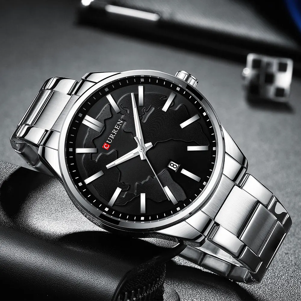 Мужские часы Curren лучший бренд класса люкс кварцевые модные мужские водонепроницаемые часы спортивные мужские наручные часы Relogio Masculino