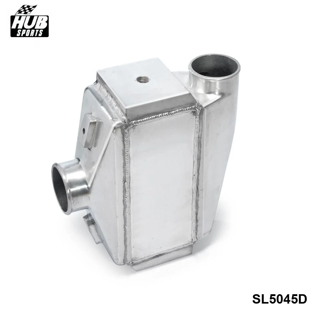 Universal Aluminum 12"x12"X4.5" Bar&Plate Racing Front Mount Water-To-Air Turbo Intercooler HU-SL5045D