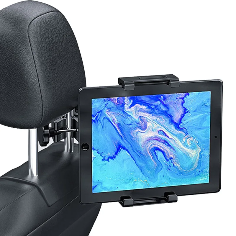 Adjustable Car Headrest Tablet Phone Holder For Car Back Seat 413