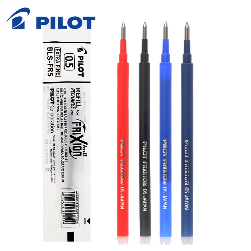 Pilot Frixion 3/6/9/12/15 шт. стираемая ручка заправки зажигалок Цветной со стирающимися