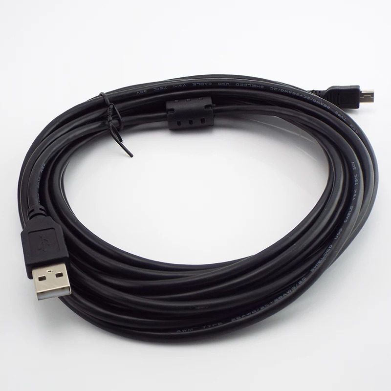 0 3 м/0 5 м/1 м/3 м/5 м Мини USB кабель для зарядки данных шнур 5pin т порт удлинительные