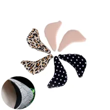 1 Пара регулируемых стелек на половину стопы, с подушечкой из губки, с вставкой на носочной части стопы, с защитой от боли, обувь большого размера, с носком спереди, с длинным верхом, обувь с наполнителем