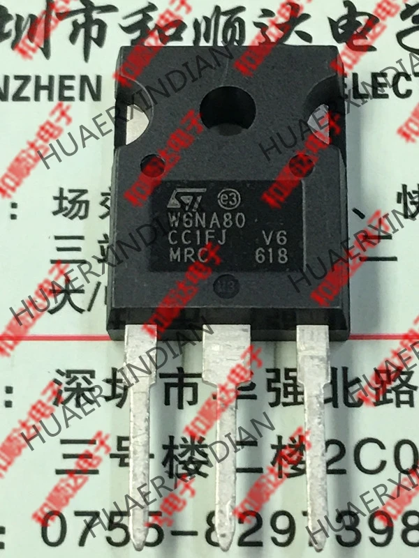 20 шт./лот W6NA80 STW6NA80-247 800V 5.4A