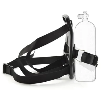 

Diving Single Tank BackPack gas Strong Cylinder Tank Holder Bracket With Stainless Steel Cylinder Belts durable back Holder