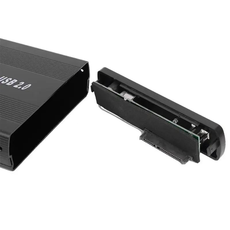VKTECH 3,5 дюйма USB 2,0 на SATA порт SSD жесткий диск корпус 480 Мбит/с HDD чехол внешний твердотельный жесткий диск коробка Newst Прямая поставка