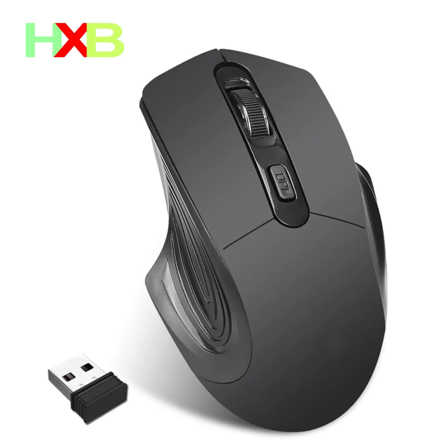 HXB Wireless Mouse For PC Laptop Logitech Mouse Vertical Ergonomic Gaming Mause Wireless Gamer Mouse For Desktop Notebook mi mac