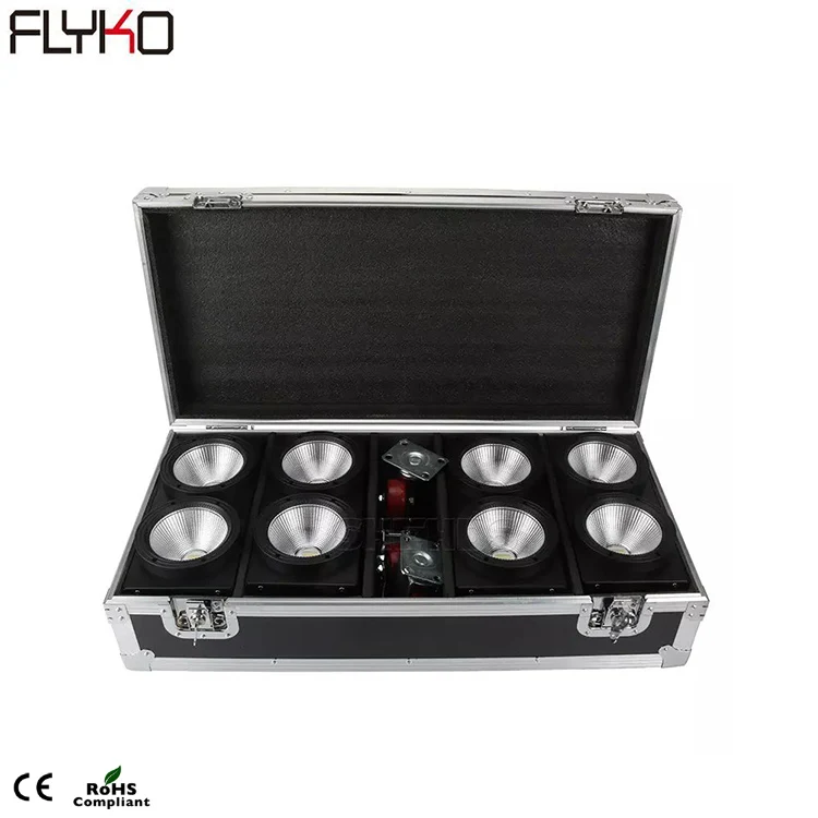 4pcs Сценический dj disco light 200 Вт 2 глаза cob светодиодный светильник заливающего света - Цвет: 4pcs