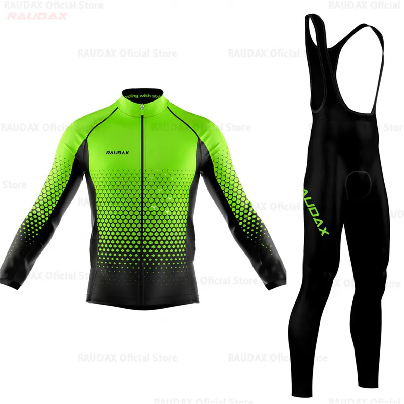 Cycling Jersey Set Men Pro Team Bike Uniform Spring/autumn Long Sleeve Cycling Jersey Clothing Ropa Ciclismo Cycling Kit