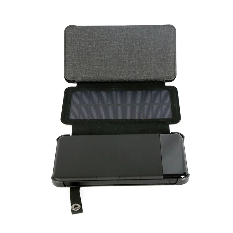 

Solar power bank 5V waterproof dustproof USB output LED flashlight with lithium battery diy mobile power solar panels