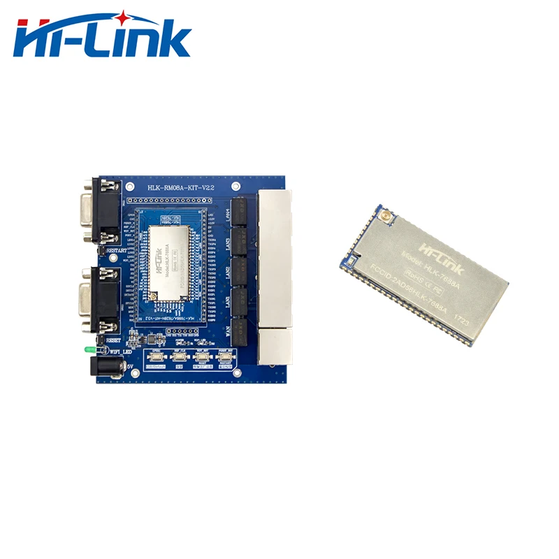 Бесплатная доставка 2 компл./лот MT7688AN HLK-7688A Openwrt маршрутизатор wifi модуль Стартовый