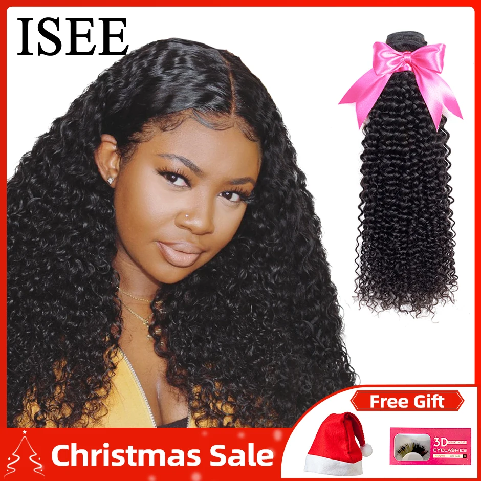 Baratos Veo pelo Pelo Rizado de Mongolia mechones Remy extensiones de cabello humano Color de la naturaleza comprar 1 3 4 mechones grueso rizado mechones