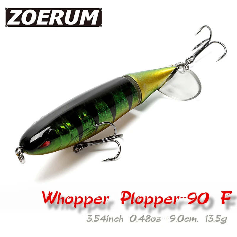 Высота каблука 10 см 13 5 г Ваппер Plopper Swimbait жесткие приманки рыболовные вращающийся