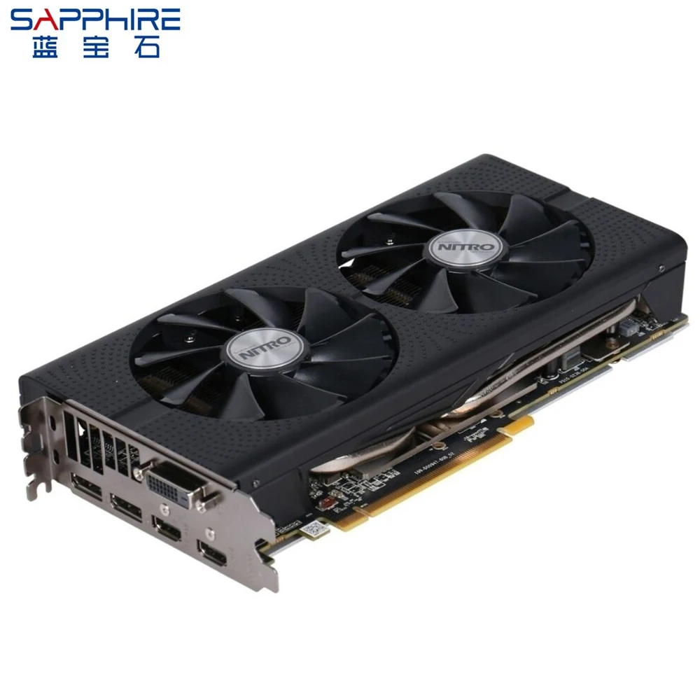 Видеокарта SAPPHIRE AMD Radeon RX 480 4 ГБ GDDR5 игровой ПК GPU 256bit PCI графическая карта Экспресс 3
