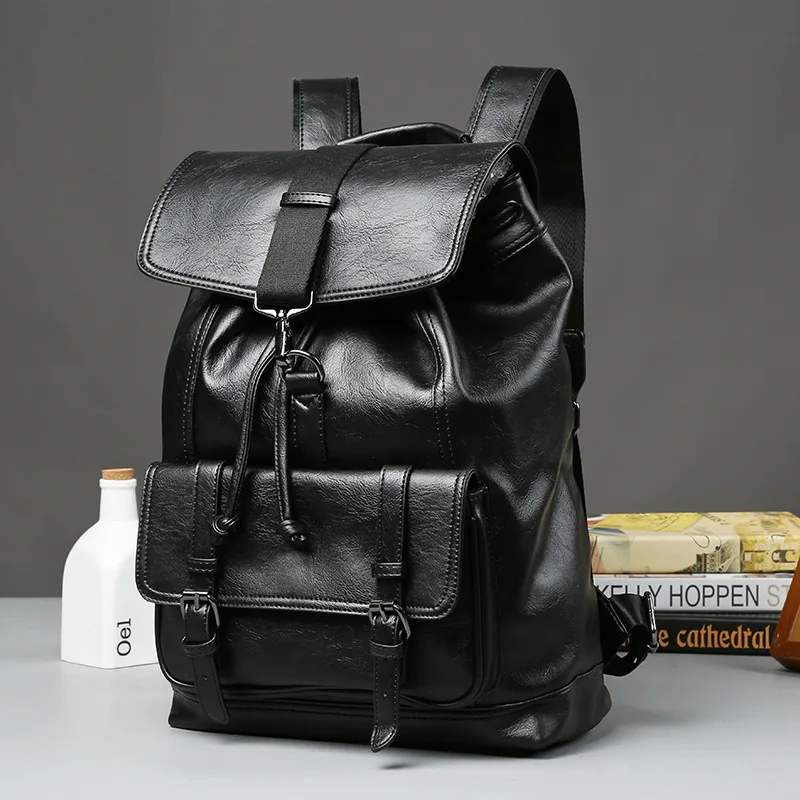 

New Recreational Shoulder Bag Men's Backpack Korean Edition Student Fashion Sports Travel Computer Bags