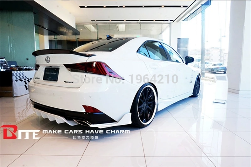 Для Lexus IS200 IS250 IS350 IS300 AWD/IS200T- углеродное волокно задний спойлер на крыше задний багажник для губ крыло автомобиля аксессуары