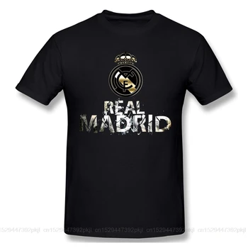 

Cool Real Madrided Logo Funny T-Shirt Men Women Summer O Neck Casual Cotton T Shirt Graphic Tee Crew Neck Top