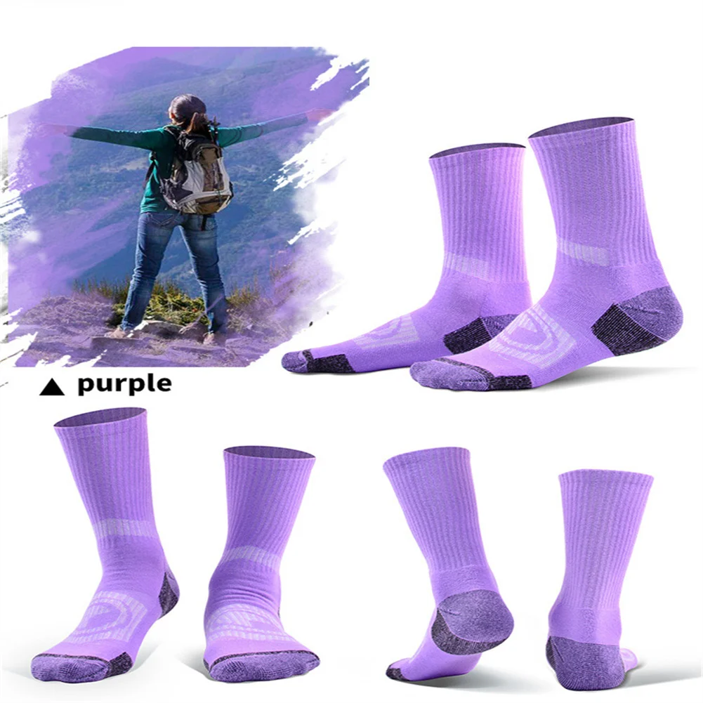 Professional Men Outdoor Running Women Socks Cycling Riding Bicycle Bike Football Socks Breathable Middle Tube Sport Sock NEW