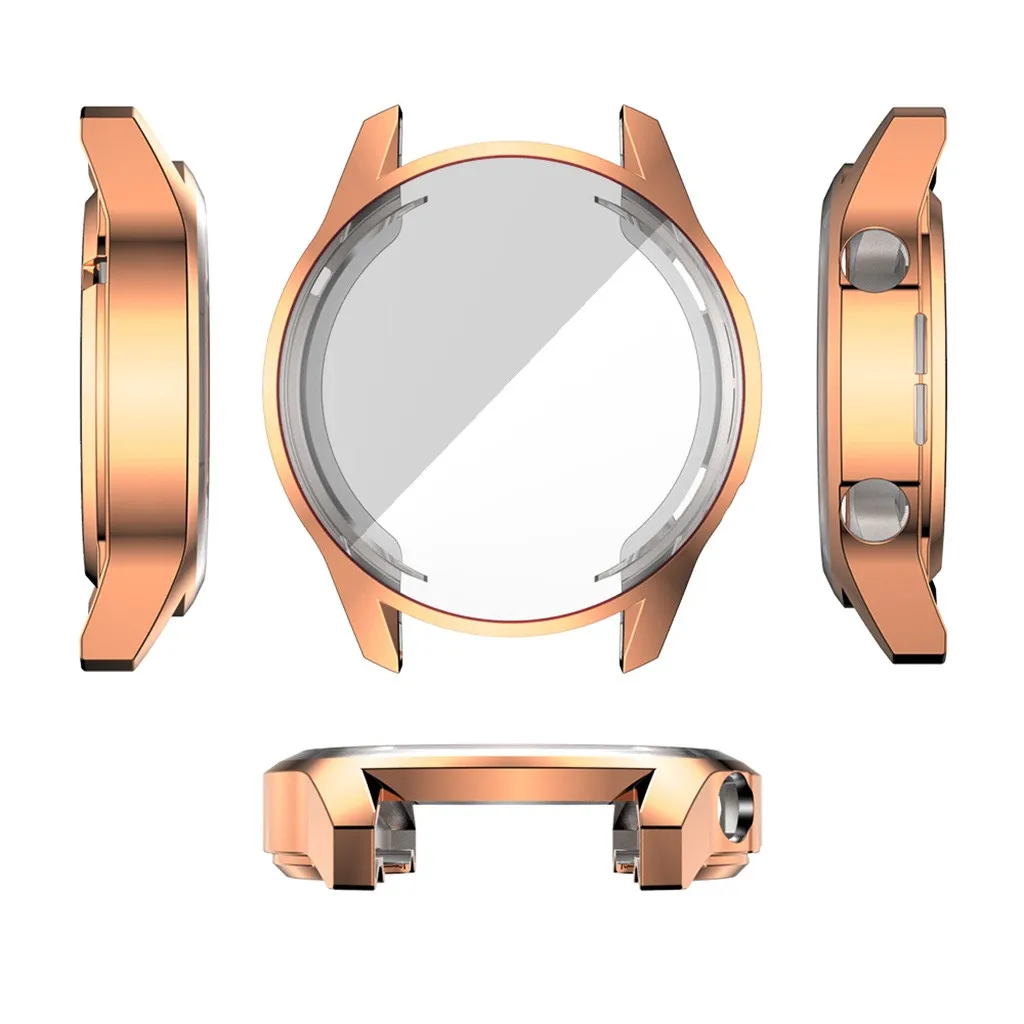 H40 ультра тонкий мягкий защитный чехол для huawei Watch GT2 46 мм чехол TPU бампер для часов GT 2 46 мм Рамка Smartwatch аксессуары