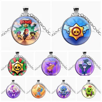 

2020 New Brawling cartoon game stars Pendant Chain Decoration For Men Kids Necklace Unisex Jewelry Cosplay Ornament Souvenirs