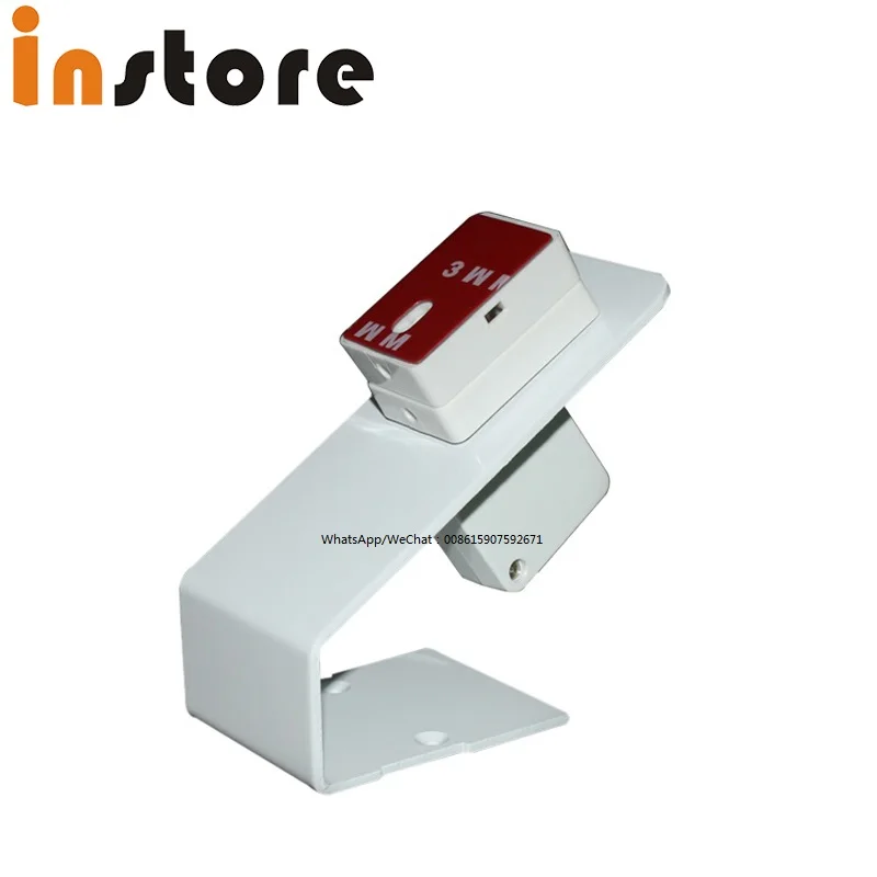 (10 pcs/Lot ) mechanical retractable securit display stand with pull box steel cord for mobile phone anti theft