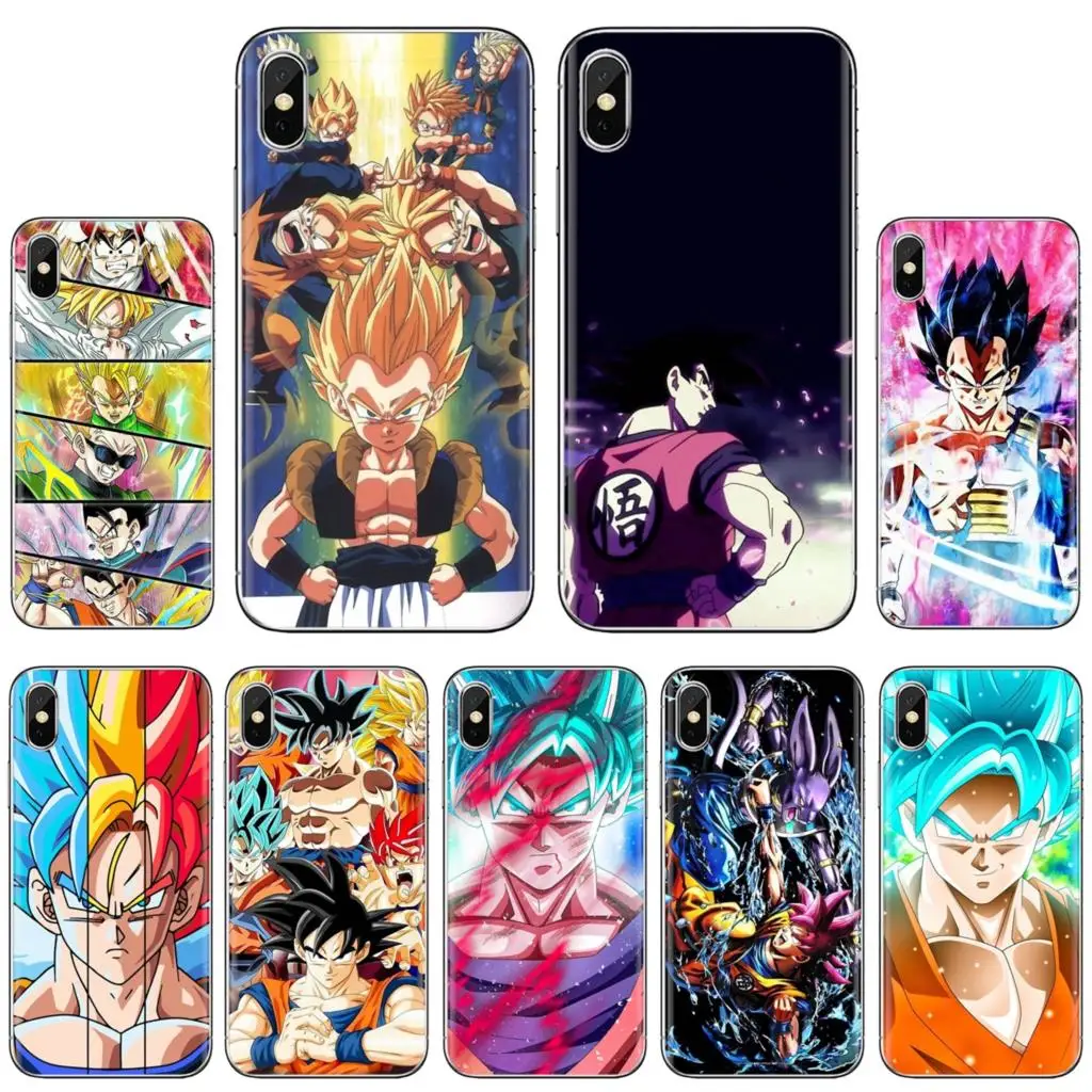 Для Huawei Mate 20 30 40 7 8 9 10 Lite Pro P Smart 2018 2019 Plus G7 G8 мягкие чехлы аниме-Dragon-C-goku-синий |